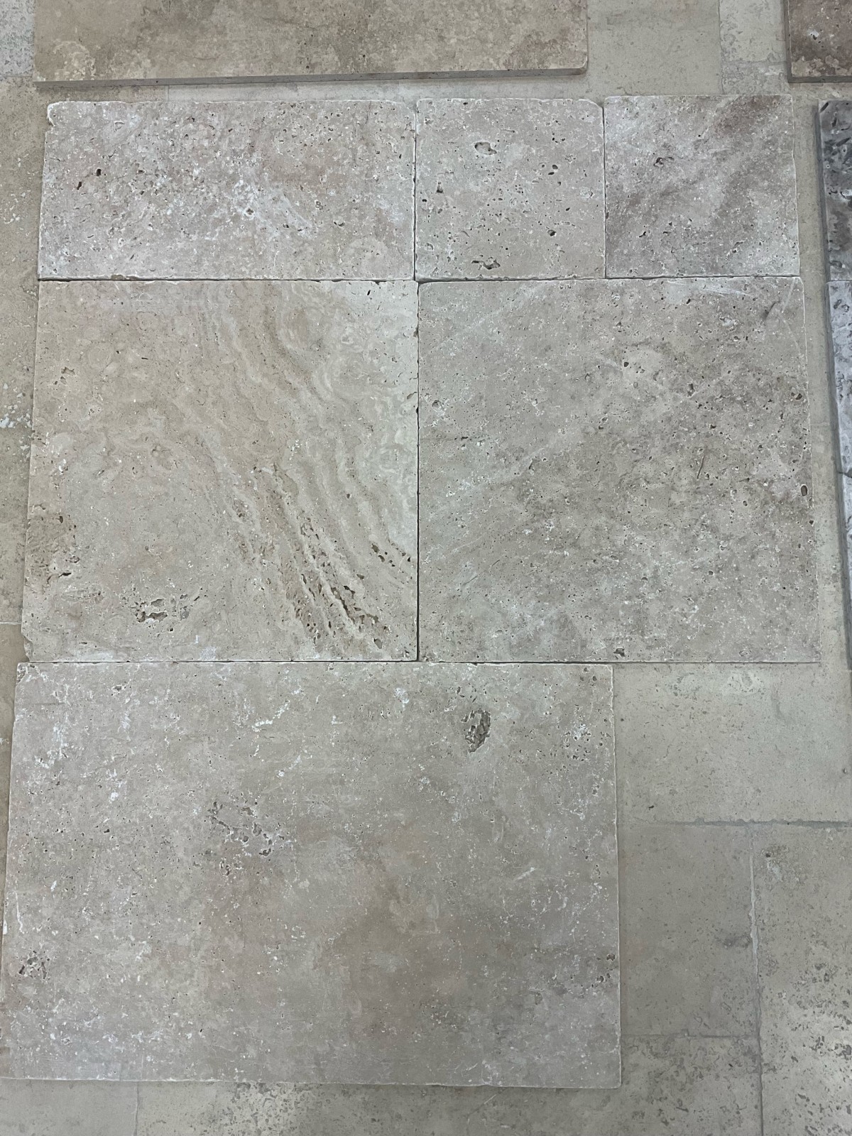 Magasin de pose et vente de Travertin opus romain light de premier choix en opus près de Barentin – TK Carrelage