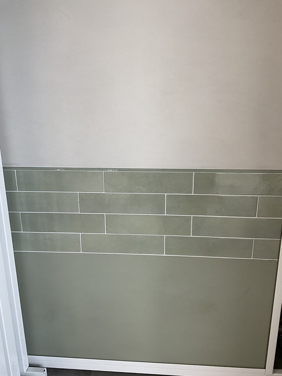 Carrelage mural effet zellige vert clair brillant pour intérieurs devis gratuit TK Carrelage Yvetot 76190