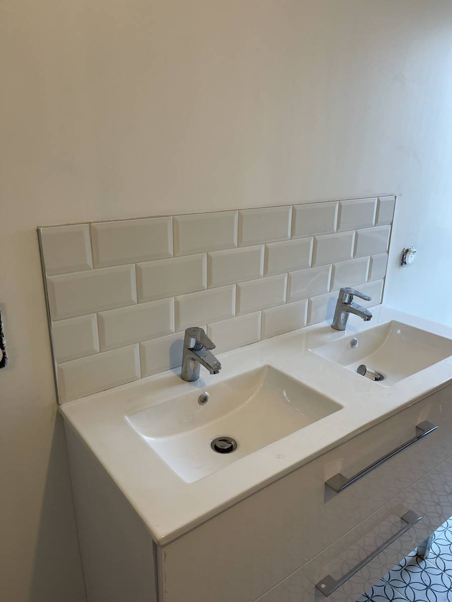 Carreaux de métro blancs pour faïence en magasin de carrelage à Yvetot - TK Carrelage