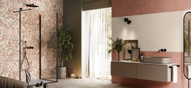 Faïence Work de couleurs pour salle de bain magasin de carrelage- TK Carrelage