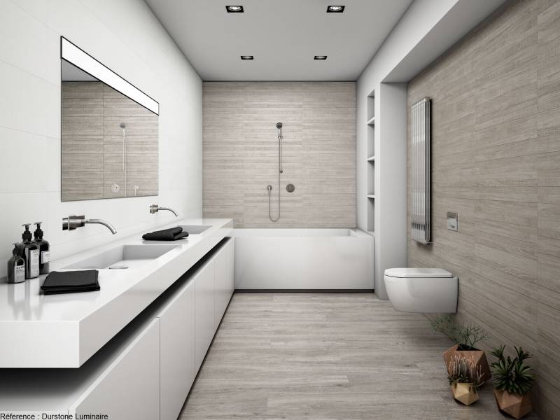 Carrelage mural en imitation bois à Yvetot 76