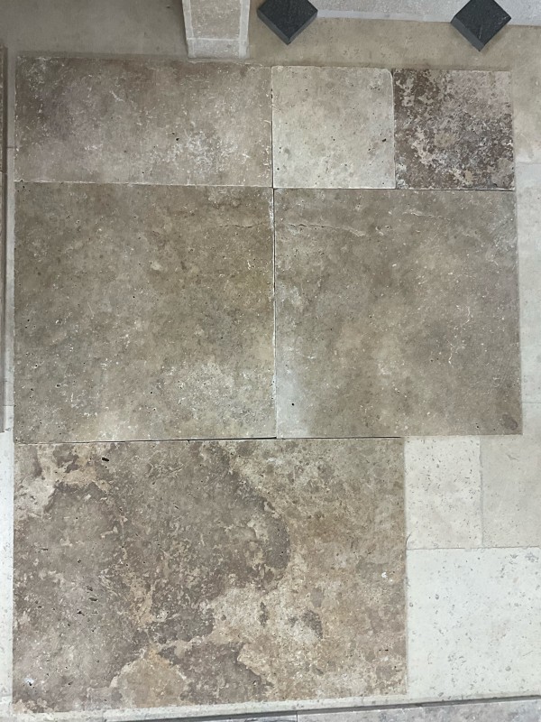 Magasin de pose et vente de Travertin mix de premier choix près de Barentin – TK Carrelage