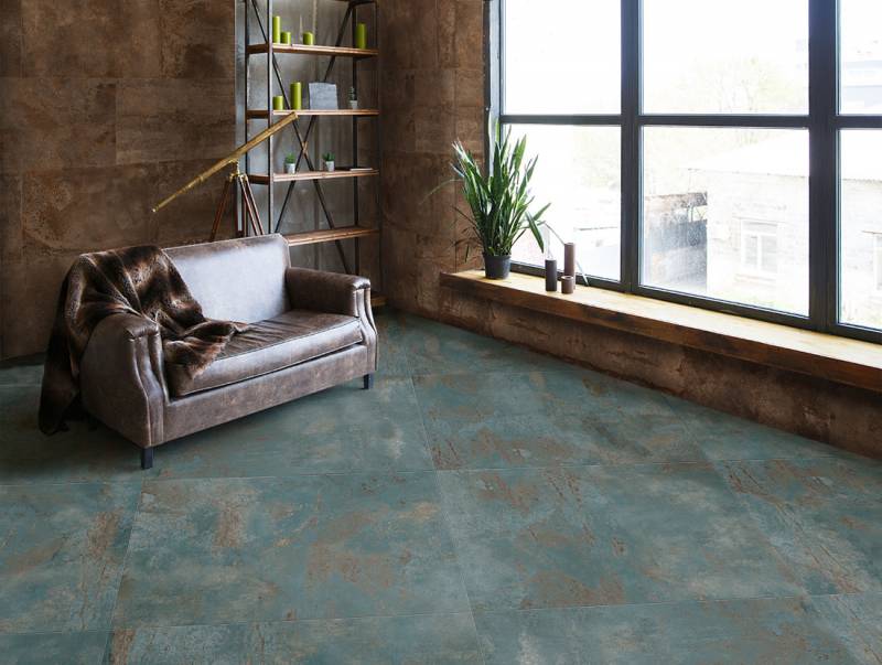 Carrelage intérieur et extérieur effet oxydé Flatiron