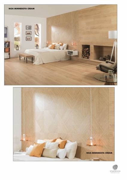 Vente de faïence imitation bois géométrique Porcelanosa