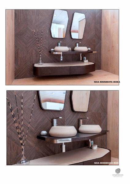 Vente de faïence imitation bois géométrique Porcelanosa