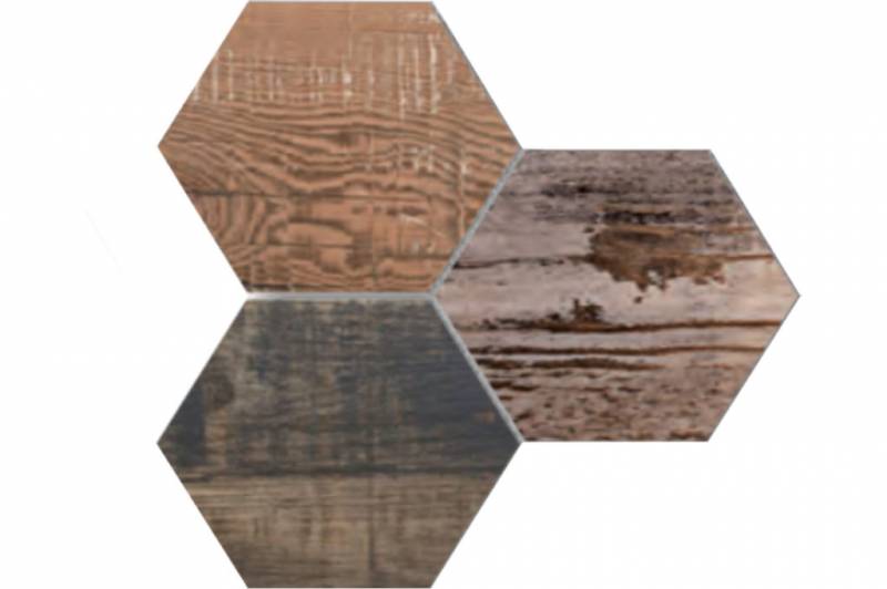 Carrelage intérieur Effet bois mélangé Charlotte