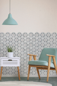 Carrelage intérieur à motifs hexagonal Capri