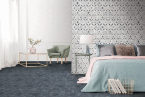 Carrelage intérieur à motifs hexagonal Capri
