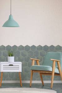 Carrelage intérieur à motifs hexagonal Capri