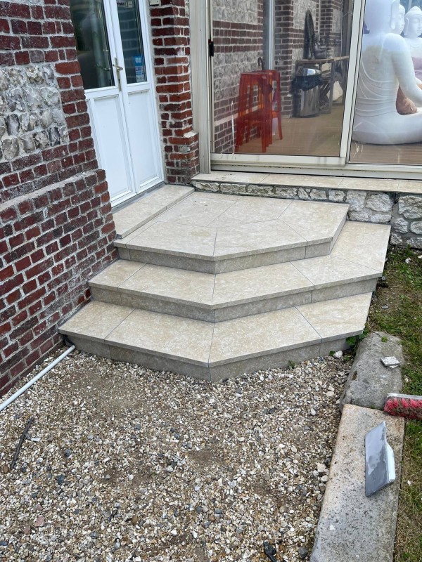 Carrelage exterieur près d’Yvetot- avec pose devis gratuit
