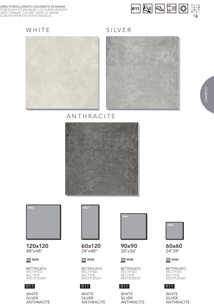 Carrelage PAKER 9 mm