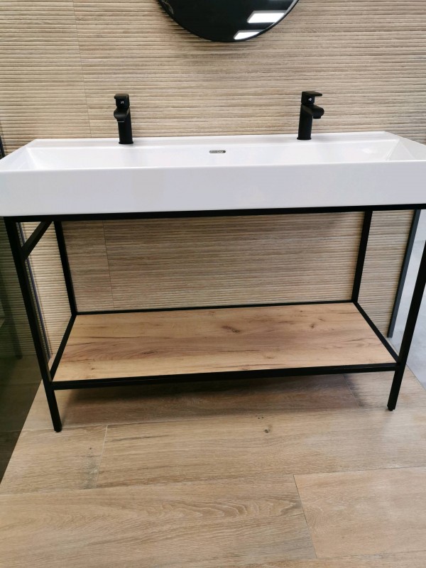 Vente de robinetterie Noir mat pour salle de bain magasin à Yvetot- TK Carrelage