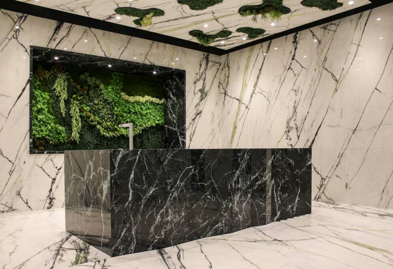 Vente de grandes plaques de carrelage imitation marbre