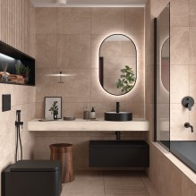 Notre zone d'activité pour ce service Vente de meuble de salle de bain avec receveur extra plat, WC suspendu et robinetterie